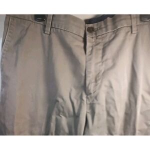Dockers-‎ Made By Levi- 36X30 Mens 100% Cotton Relaxed Flat Front Chino